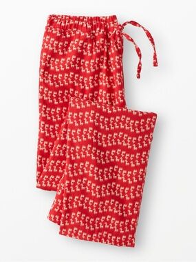 NWIT Hanna Andersson Adult Holiday Flannel Pajama Pants Size S #0190